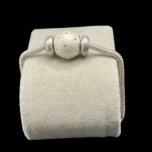 Sterling silver charm bracelet - Picture 2 of 7